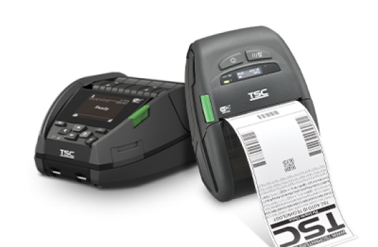 TSC Alpha-3R Bluetooth Portable Label Printer