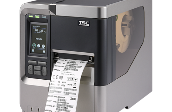 TSC MX341P Industrial Barcode Printer 300 DPI with Rewinder